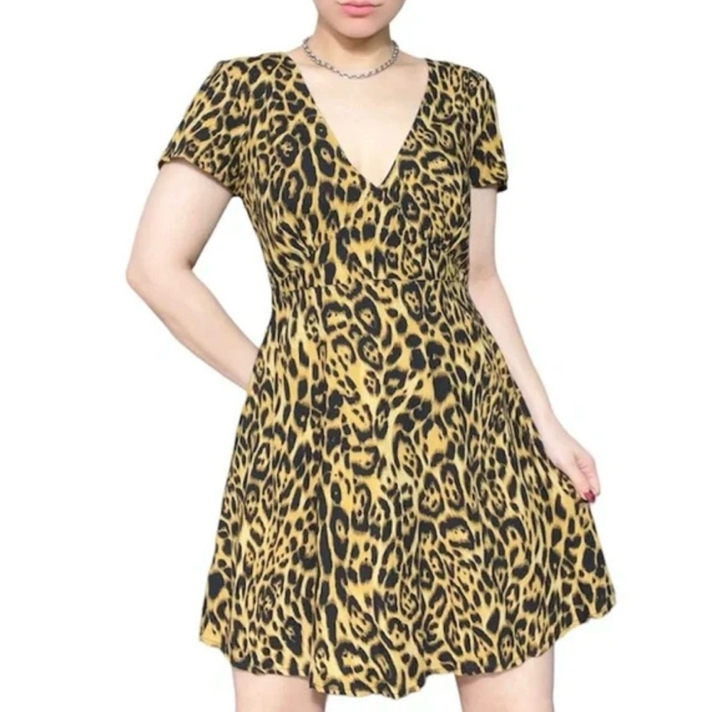 Motel Cheetah Dress